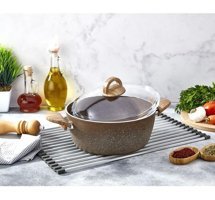 Kahramanlar 3095 2 Parça 24 cm Granit Derin Tencere