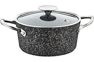 O.M.S Collection 2 Parça 18 cm Emaye Tencere