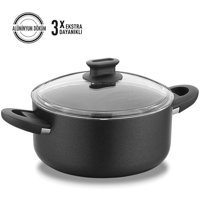 Korkmaz Lina 1 Parça 22 cm Metal Tencere