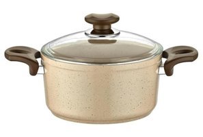 Gülsan Safran 2 Parça 26 cm Granit Derin Tencere