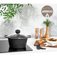 Amboss KUV-7814 2 Parça 24 cm Döküm Derin Tencere