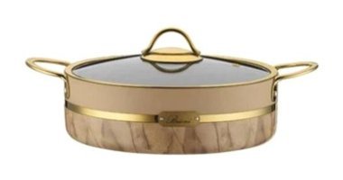 Brioni Selection 2 Parça 26 cm Granit Basık Tencere