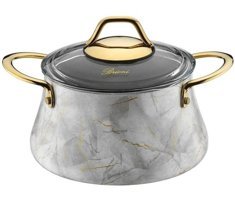 Brioni Marble 2 Parça 22 cm Granit Derin Tencere