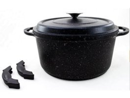 Togo 2 Parça 24 cm Paslanmaz Çelik Derin Tencere