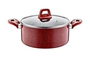 Kahramanlar KAH4312 2 Parça 22 cm Teflon Derin Tencere