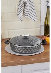Taç Bella 2 Parça 26 cm Teflon Basık Tencere