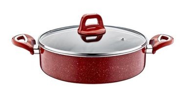 Kahramanlar KAH3147 2 Parça 20 cm Teflon Basık Tencere