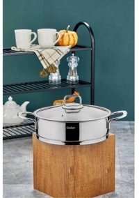Cooker CKR2982 2 Parça 16 cm Çelik Tencere