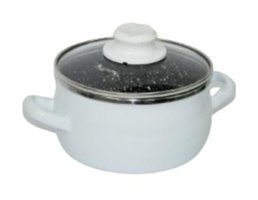 Bonera 2 Parça 16 cm Emaye Derin Tencere