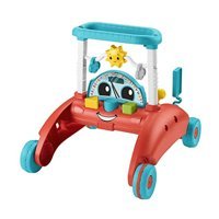 Fisher Price HJP48 Arabalı 4 Tekerlekli 3 Kademeli Oyuncaklı Yürüme Arkadaşı Yürüteç Çok Renkli