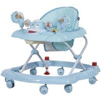 Sunny Baby Duffy Ördekli 8 Tekerlekli 3 Kademeli Oyuncaklı Müzikli Örümcek Yürüteç Turkuaz
