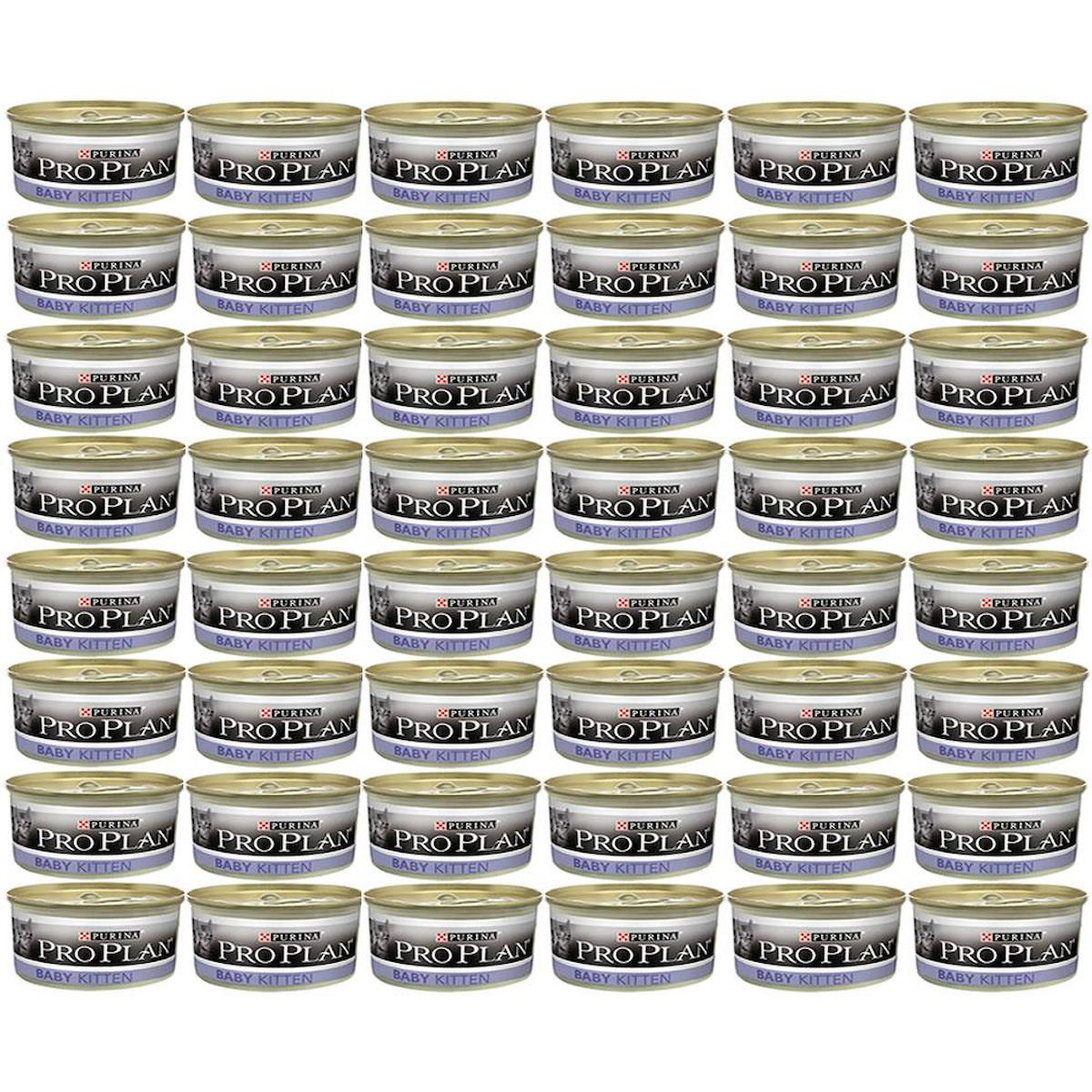 Pro Plan Yavru Tavuk Ezme Yaş Kedi Maması 48x85 gr