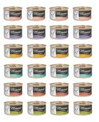 Miamor Yetişkin Karışık Parça Etli-Soslu Yaş Kedi Maması 24x85 gr