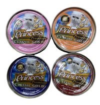 Princess Premium Classic Gold Yetişkin Karışık Jöleli-Soslu Yaş Kedi Maması 4x170 gr