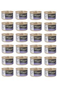 Miamor Yetişkin Yürek Parça Etli-Soslu Yaş Kedi Maması 12x85 gr