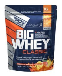 Bigjoy Sports Doypack Big Whey Classic Mangolu Muzlu Whey Protein Tozu 488 Gr