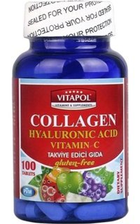 Vitapol Hyaluronic Acid Kolajen 100 Tablet