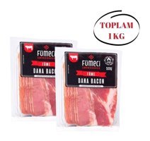 Fümeci Smokehouse Doğal Odun Dumanı İle İslenmiş Dana Bacon 2x500 gr