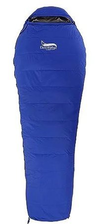 Daconovo 0 Derece Polyester Dört Mevsim Kamp Tek Kişilik Yetişkin Uyku Tulumu Mavi