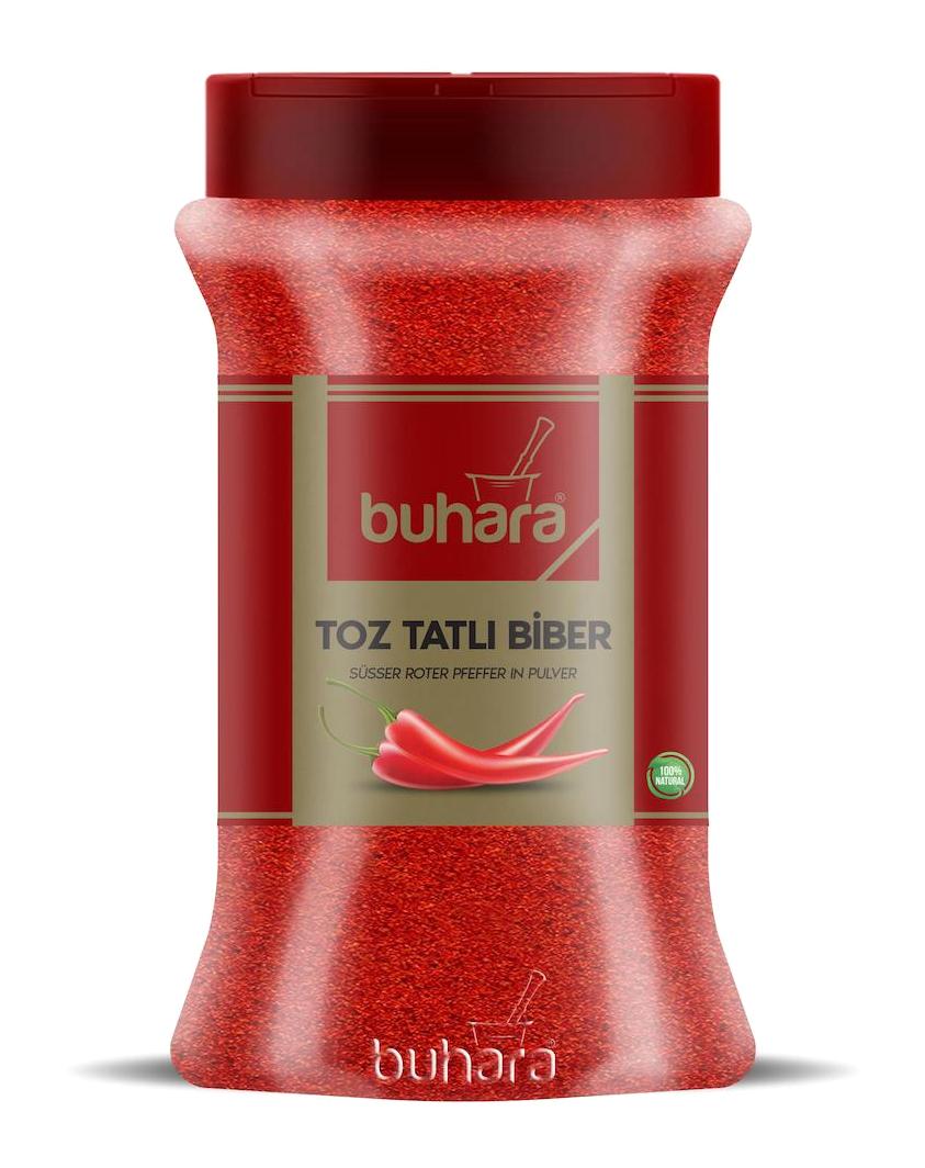 Buhara Tatlı Toz Biber Şişe 500 gr