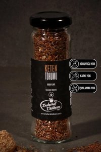 Baharat Dükkanı Keten Tohumu Kavanoz 65 gr