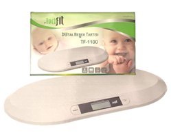Techfit TF-1100 Plastik Dijital Tartı Bej