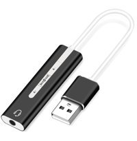 Alfais USB 3.5 mm Tek Girişli 7.1 USB Ses Kartı