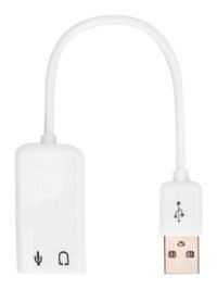 Hadron HD153 USB 3.5 mm Tek Girişli 7.1 Harici Ses Kartı