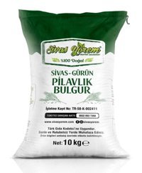 Sivas Yörem Doğal Pilavlık Bulgur 10 kg