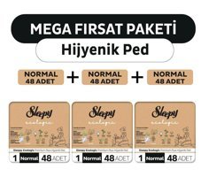 Sleepy Ecologic Premium Plus Organik 48'li Hijyenik Ped 3 Adet