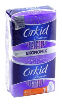 Orkid Platinum 14'lü Hijyenik Ped 2 Adet