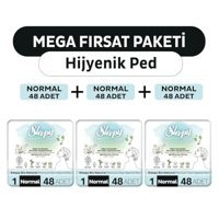 Sleepy Bio Natural Premium Plus Organik 48'li Hijyenik Ped 3 Adet