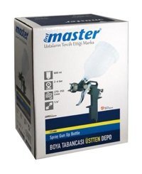 Master N11.87 Üstten Depolu Havalı Boya Tabancası