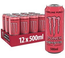 Monster Energy Pipeline Punch Enerji İçeceği 12 Adet 500 ml