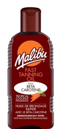 Malibu Havuç Yağı Hızlı Vücut İçin Güneşsiz Bronzlaştırıcı Yağ 200 ml