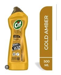 Cif Altın Işıltısı Krem Amber Kokulu Yüzey Temizleyici 500 ml