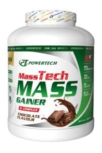 Powertech Masstech Çikolata Aromalı 30 Servis Kas Yapıcı Karbonhidrat 3600 gr Toz