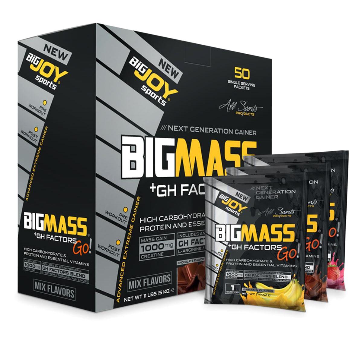 Bigjoy Gh Factors Gainer Çikolata Aromalı 50 Servis Kilo Aldırıcı Karbonhidrat 5000 gr Şase