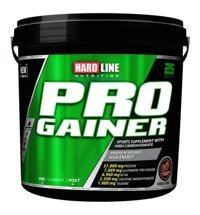 Hardline Nutrition Progainer Çilek Aromalı 25 Servis Kas Yapıcı Karbonhidrat 5000 gr Toz