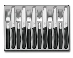 Victorinox 12 Parça 6 Kişilik Çatal Kaşık Bıçak Takımı Gümüş