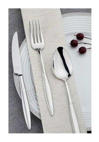 Aryıldız Archer Prestige 89 Parça 12 Kişilik Çatal Kaşık Bıçak Takımı Gümüş