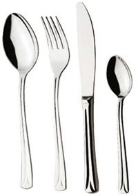 Viatom 36 Parça 6 Kişilik Çatal Kaşık Bıçak Takımı Gümüş