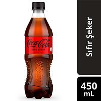 Coca Cola Şekersiz Pet Kola 450 ml
