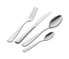 Zwilling Parlak 68 Parça 12 Kişilik Çatal Kaşık Bıçak Takımı Krom