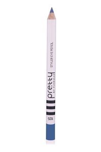 Flormar Pretty No:107 Asansörsüz Mat Mavi Göz Kalemi