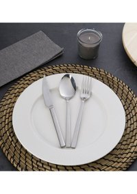 Mamma Lotus 18 Parça 6 Kişilik Çatal Kaşık Bıçak Takımı Gold