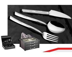Rematta Vera 90 Parça 12 Kişilik Çatal Kaşık Bıçak Takımı Gümüş
