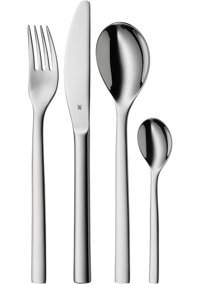 Wmf Nuova 4 Parça 1 Kişilik Çatal Kaşık Bıçak Takımı Gümüş