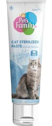Pet's Family Sterilized Malt E Vitamini Bağışıklık Güçlendirici Yetişkin Kedi Vitamini Macun 100 gr
