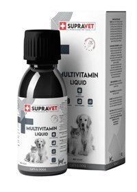 Supravet E Vitamini Multivitamini Bağışıklık Güçlendirici Yetişkin Kedi Vitamini Damla 100 ml